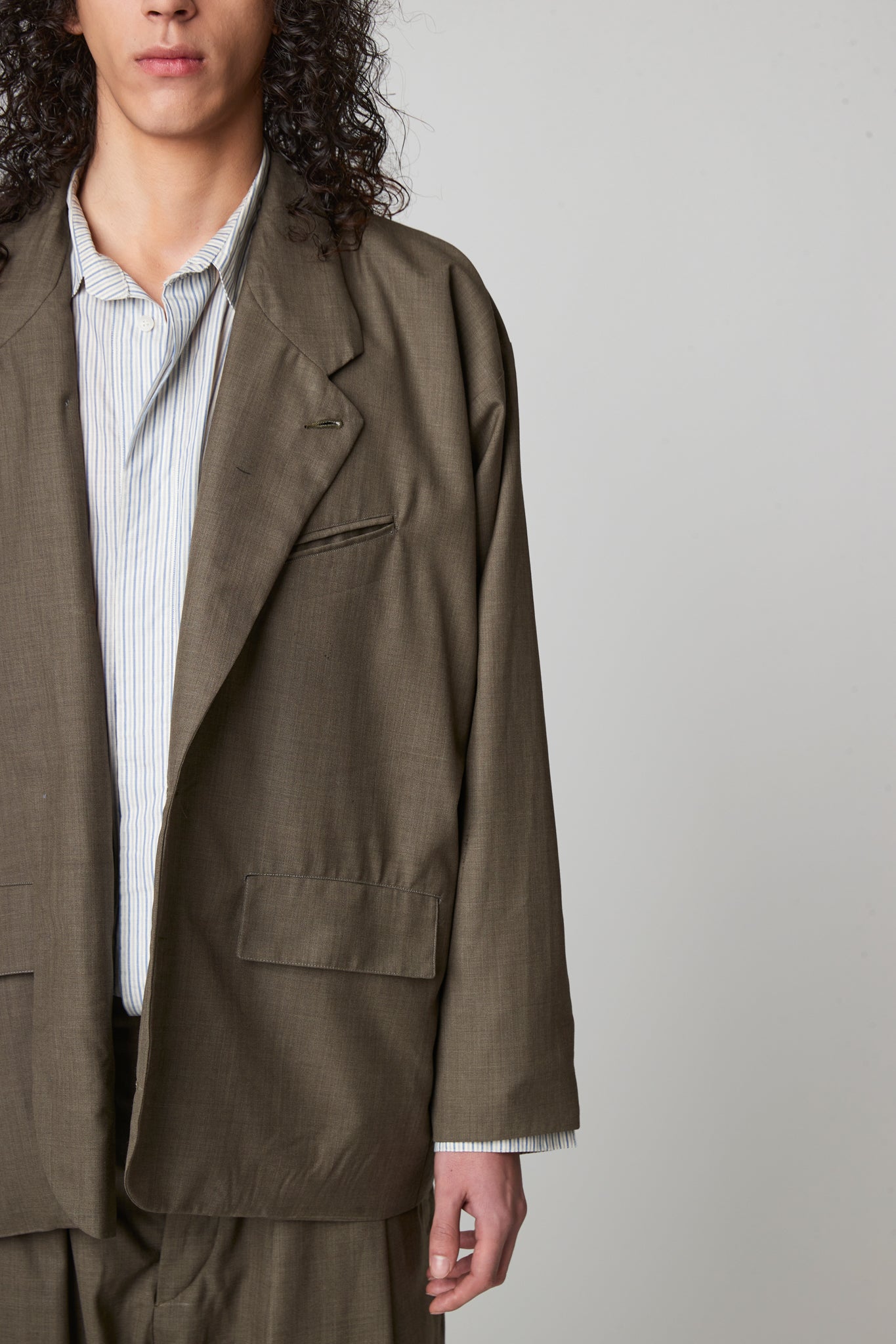 Casual Blazer - Extra Fine Merino Wool Suiting