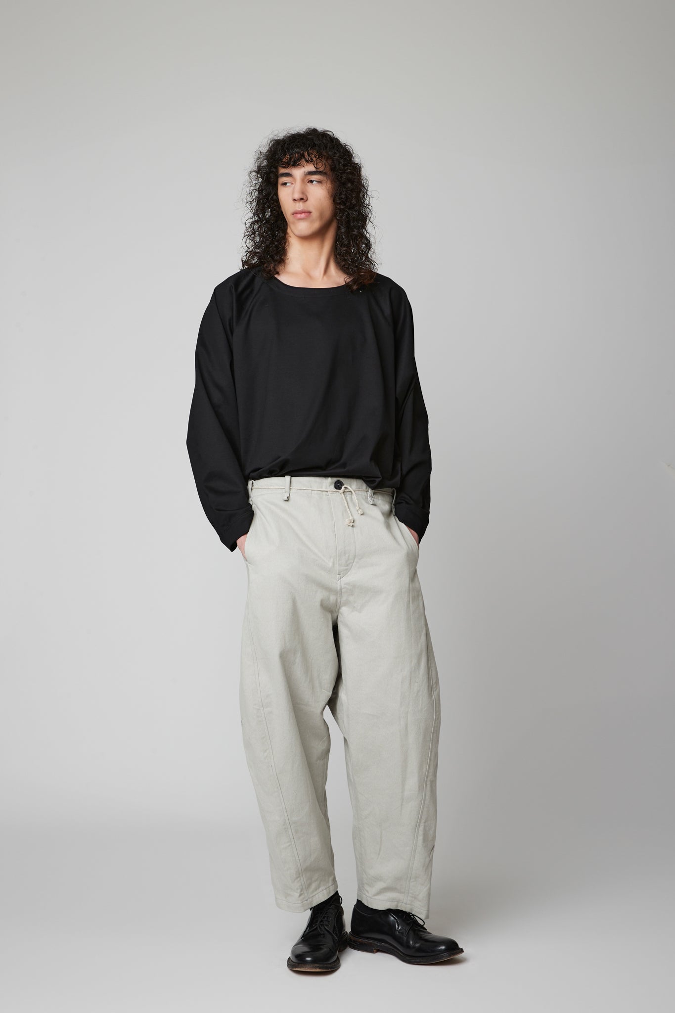 worker trouser - Jaspe Denim