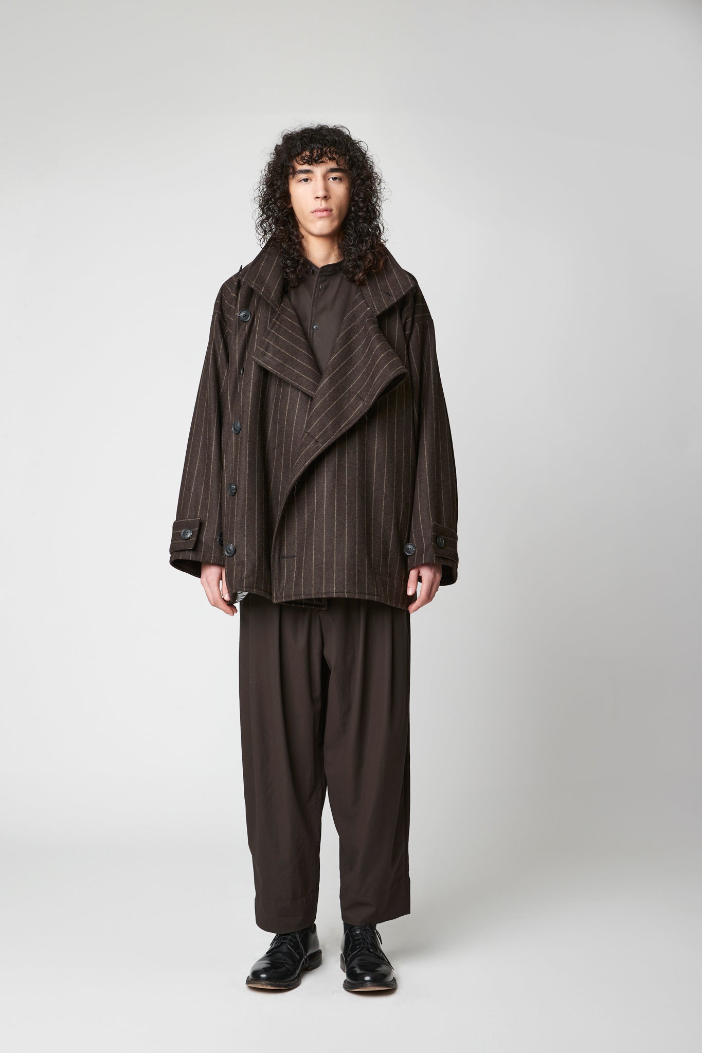 Caban - Pinstripe RWS Wool