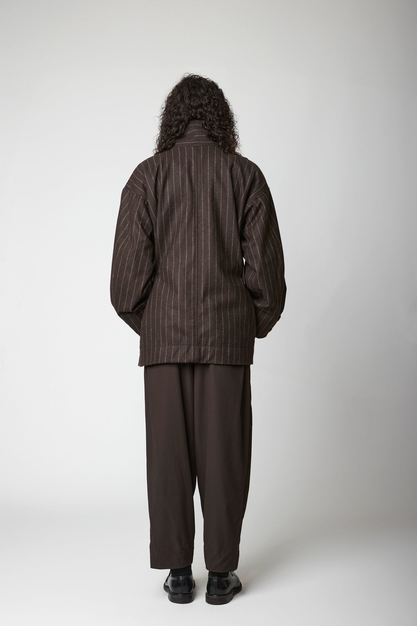 Caban - Pinstripe RWS Wool