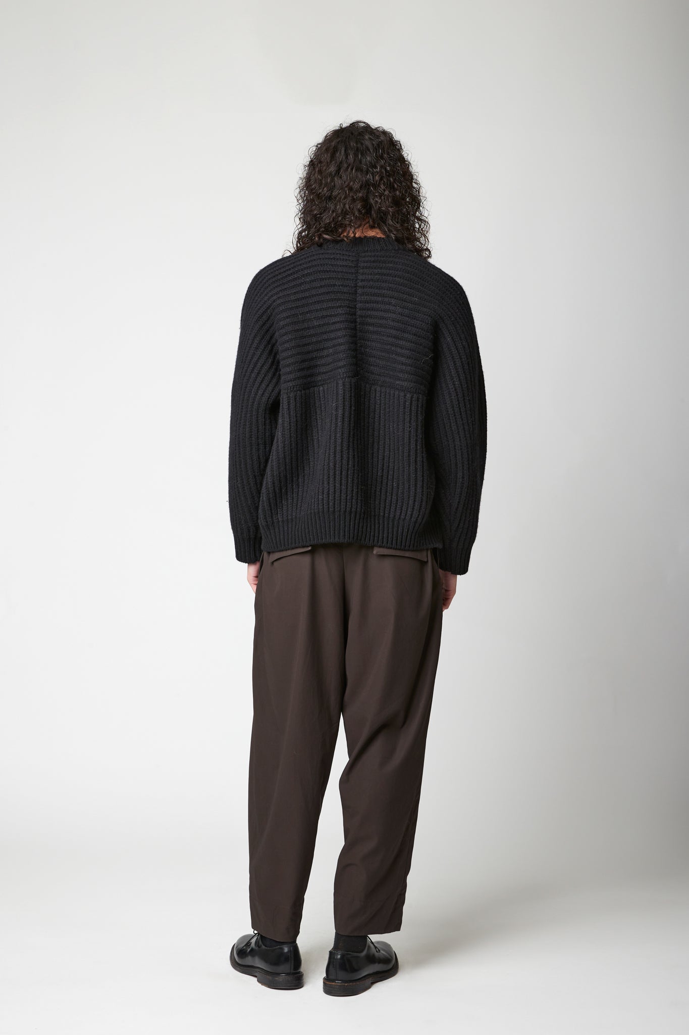 heavy fisherman crewneck - Extra fine merino wool