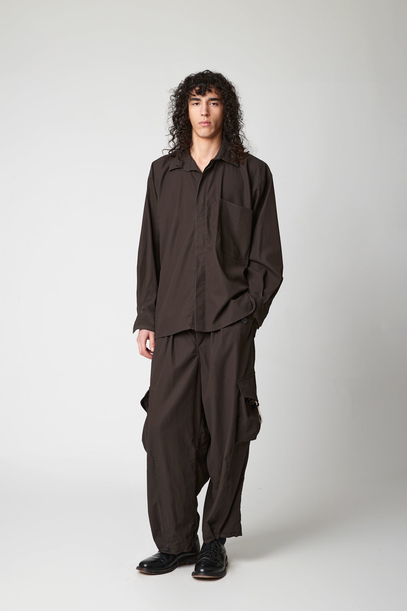 Classic shirt - High twist cotton gabardine