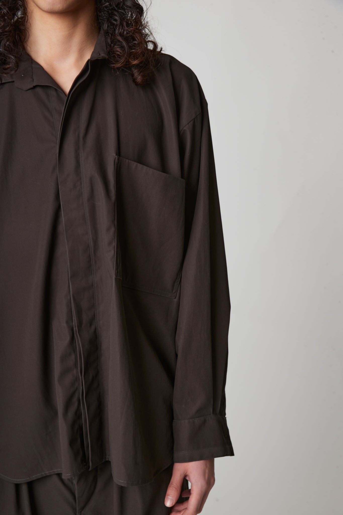 Classic shirt - High twist cotton gabardine