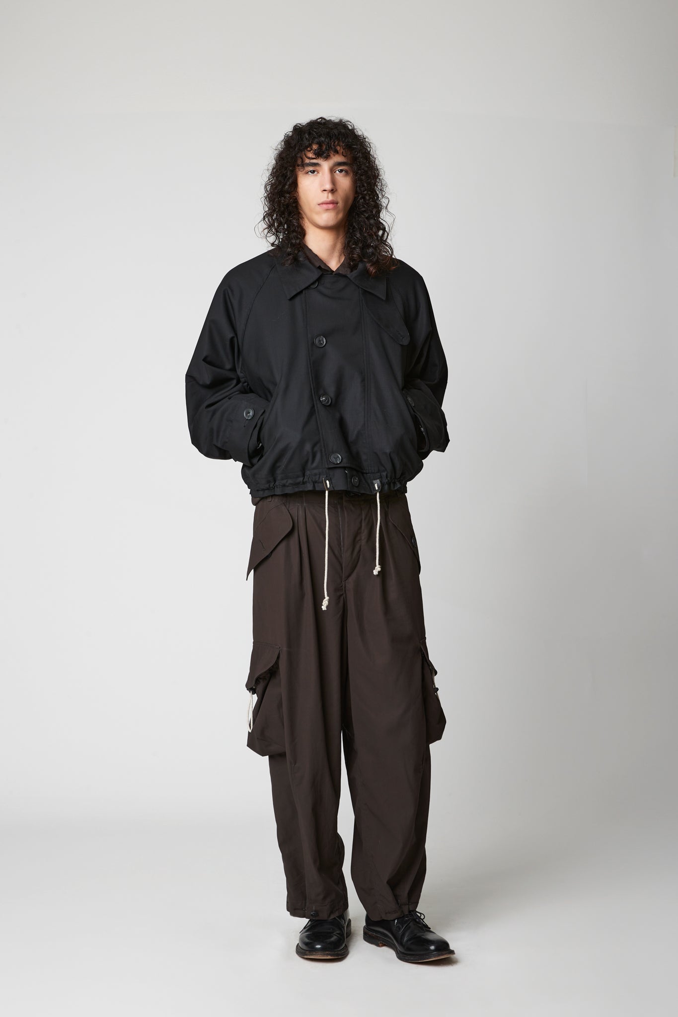 Military Jacket - Extra Fine Merino Wool Suiting