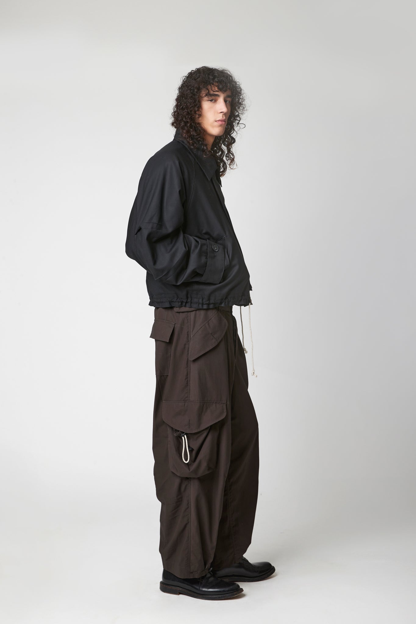 Military Jacket - Extra Fine Merino Wool Suiting