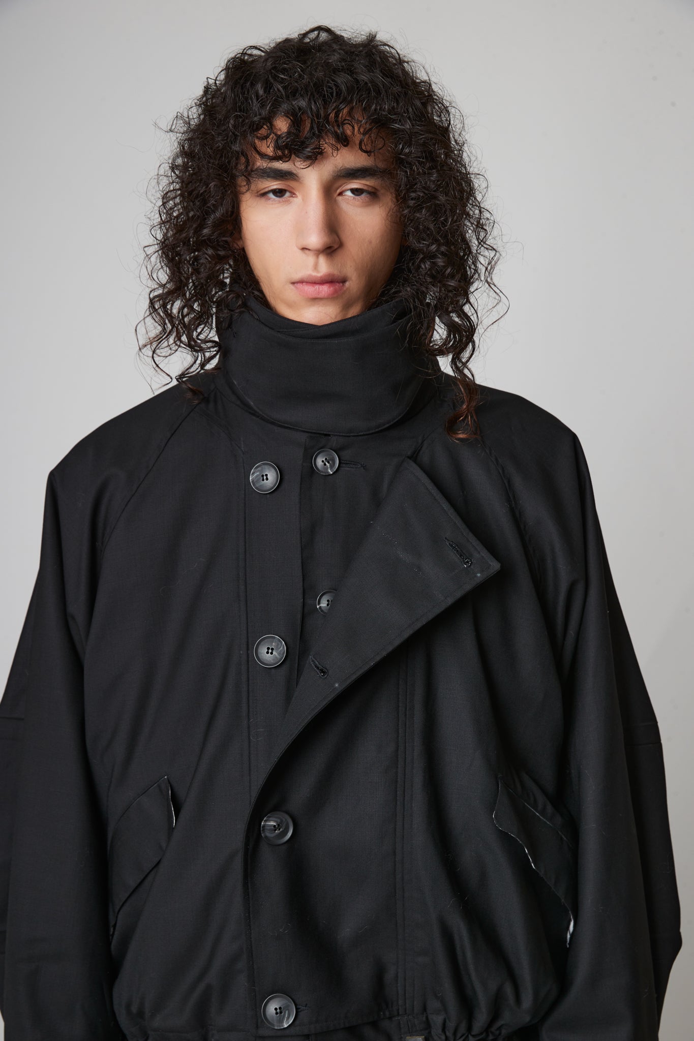 Military Jacket - Extra Fine Merino Wool Suiting